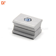 Aluminium Joint Parallel Connector For Aluminium Lean Pipe OD 28mm Thickness 1.7mm